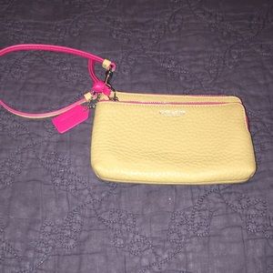 Coach wristlet